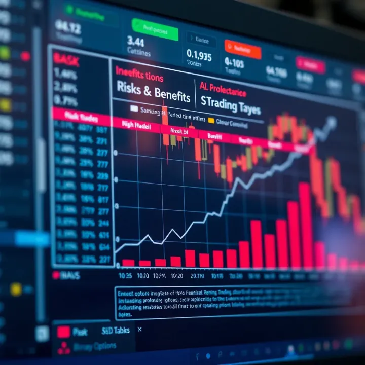 Evaluating Risks and Benefits of Trading Bots in Kenya Graph highlighting risk and benefit analysis for binary options trading tools in the Kenyan market