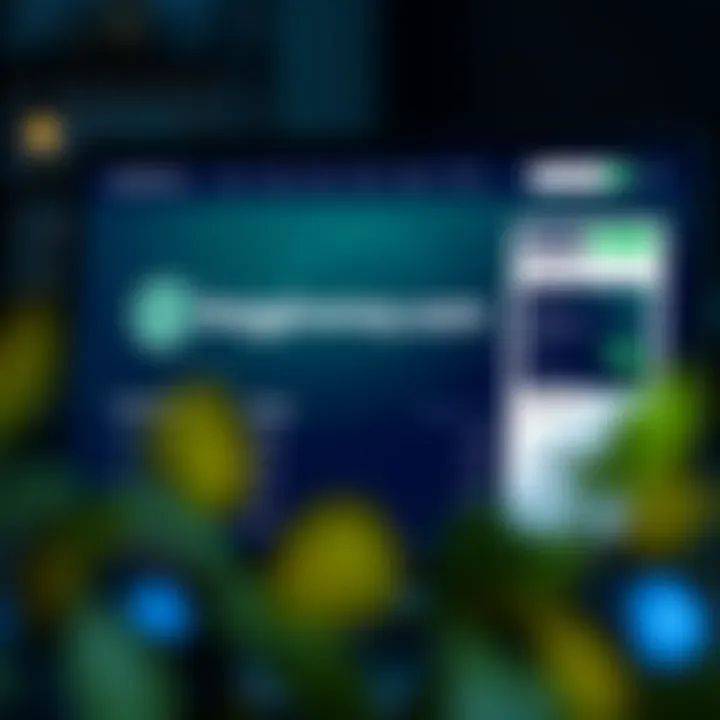 Screenshot of beggingmoney.com homepage showing user interface and navigation options