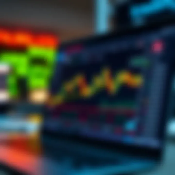 Chart displaying binary options trading signals and integration with broker tools on TradingView