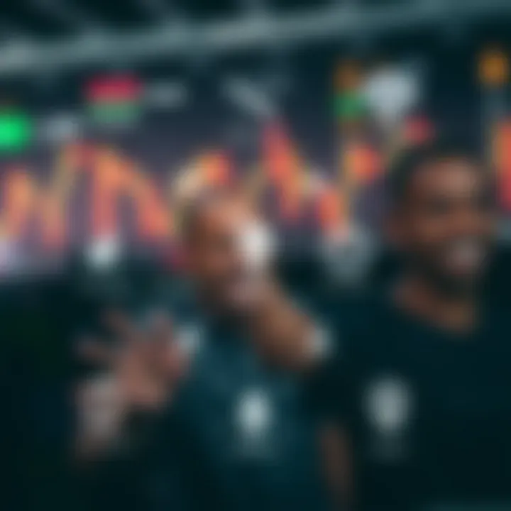 Graphical representation of trading strategies, risk management tools, and compliance icons relevant to Kenyan binary traders