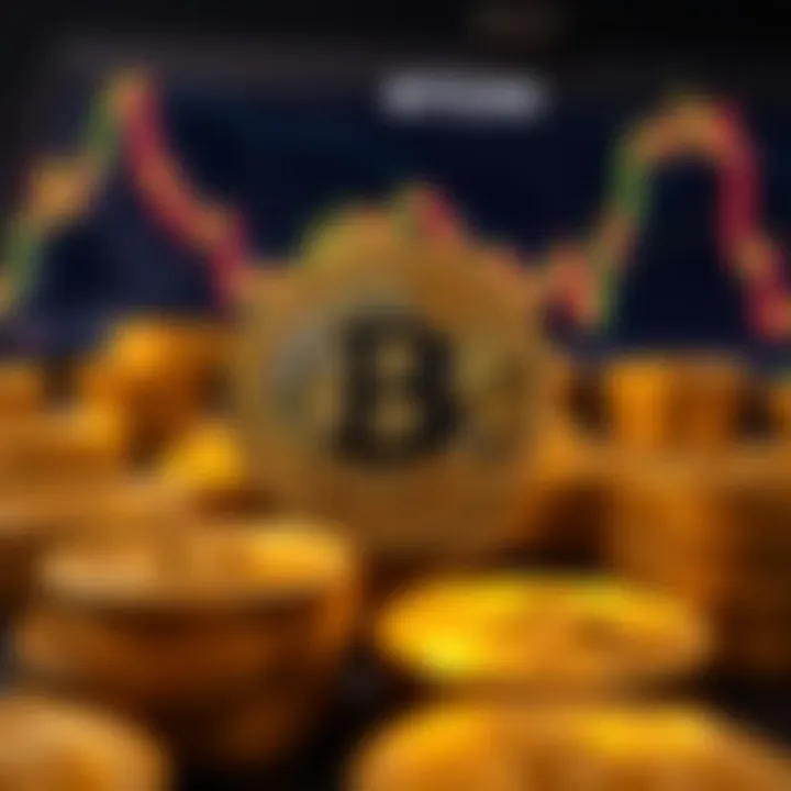 Factors Impacting Bitcoin Price Dynamics Illustration of key factors influencing Bitcoin value including market demand, regulations, and technological changes