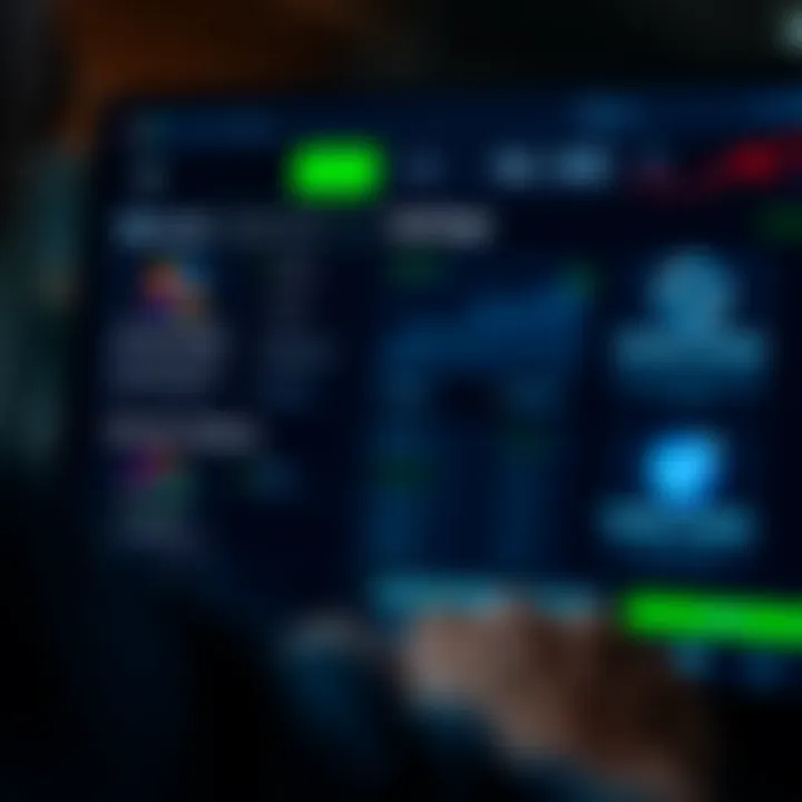 Security features and settings displayed on Deriv trading platform for safe trading