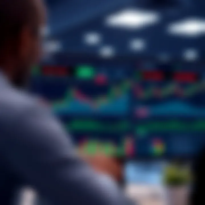 Overview of Deriv.com trading platform dashboard with various financial instruments and charts displayed