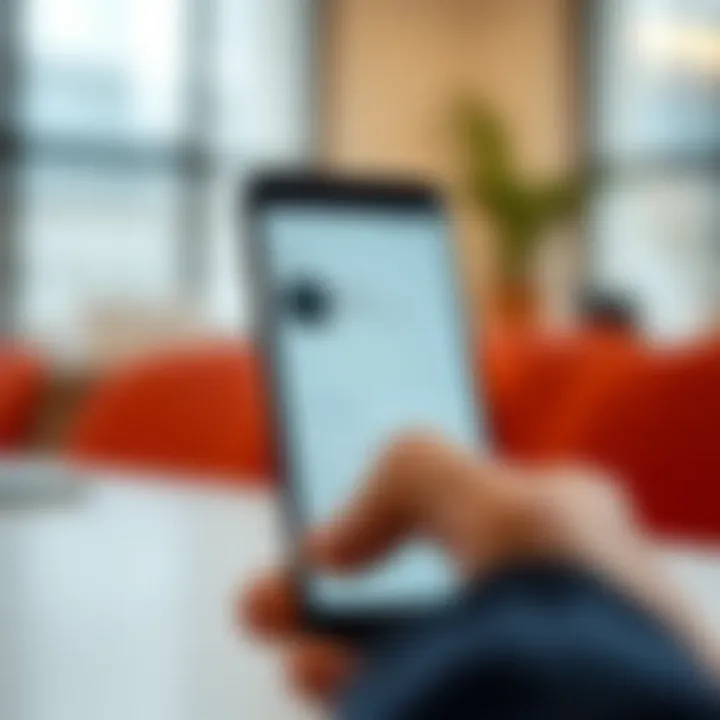 Android smartphone showing Deriv app installation screen