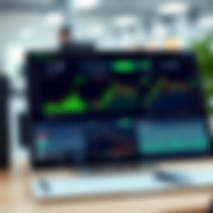 Dashboard overview showing trading instruments and chart tools on Deriv.com platform