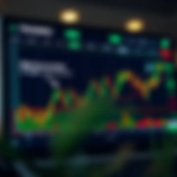 Graph of trading performance with annotations on risk management and bot customization