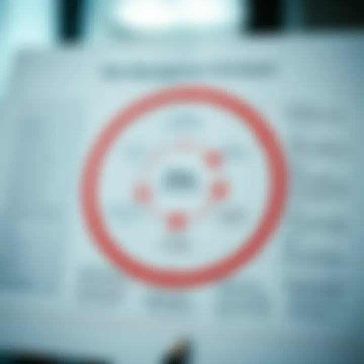 Diagram illustrating risk management strategies and diversified investment portfolio for traders