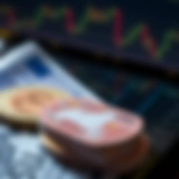 Monetary Policies and Geopolitical Effects on EUR/USD Illustration of central bank policies and geopolitical factors affecting Euro to US Dollar exchange rates