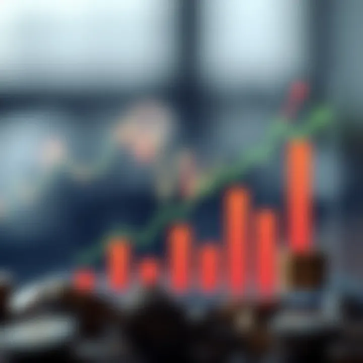 Graph showing growth potential of small investments through strategic financial tools