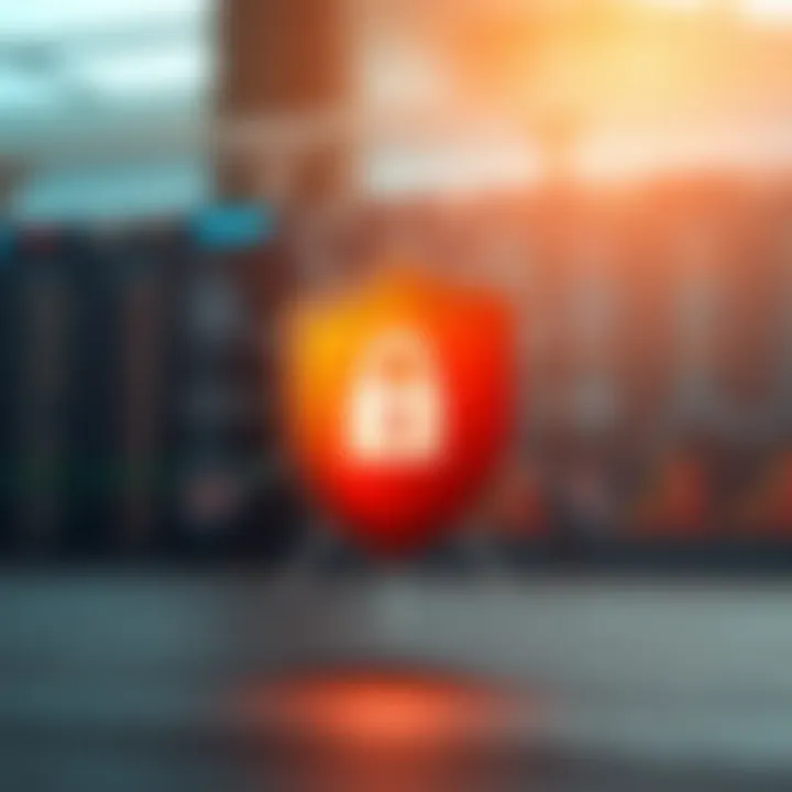 Protecting Your Deriv Real Trading Account With Security Features Illustration of a shield symbolizing account security and protection measures