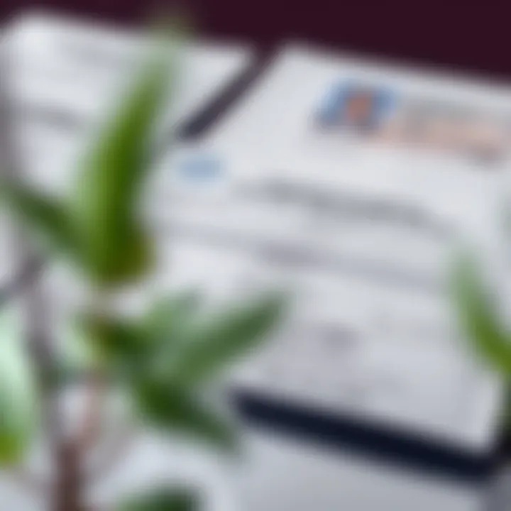 Verification documents including ID and proof of address ready for upload