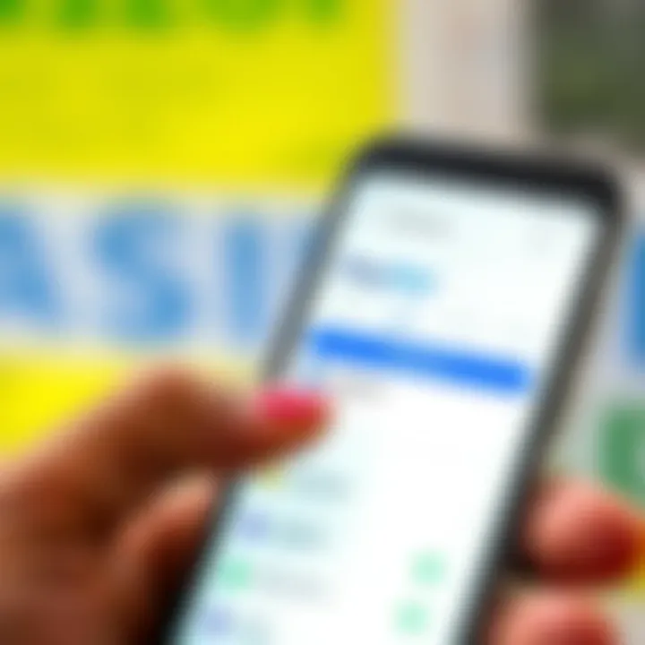 Smartphone screen showing withdrawal options from PayPal to M-Pesa account