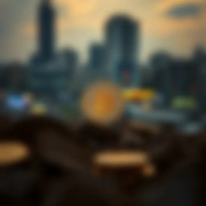 News Effects on Bitcoin Value in the Kenyan Cryptocurrency Market Visual representation of news headlines impacting Bitcoin value in the Kenyan crypto market