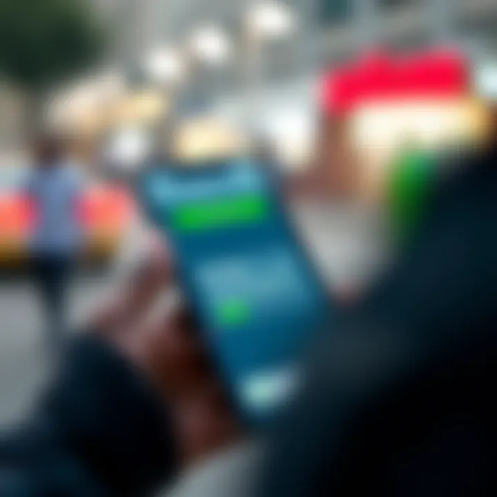 Mobile phone screen displaying M-Pesa payment option within the Olymp Trade app