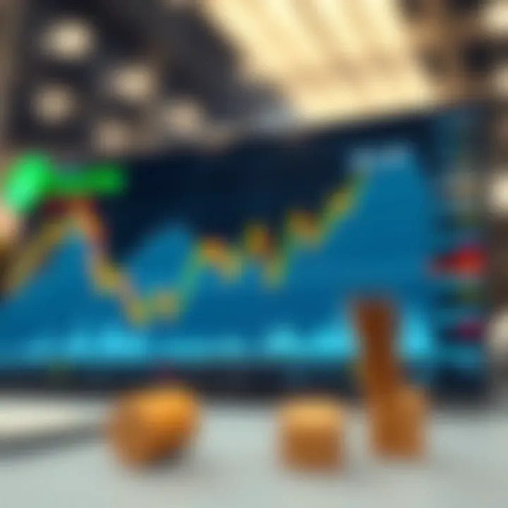 Graph illustrating financial market trends related to binary trading in Kenya