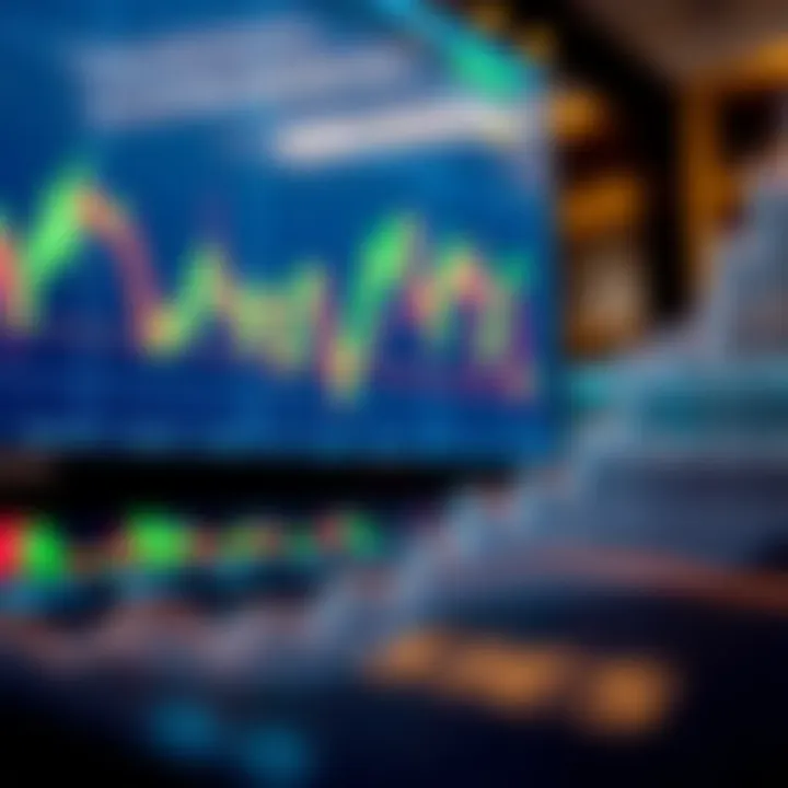 Digital interface displaying cryptocurrency charts with Kenyan shilling symbols