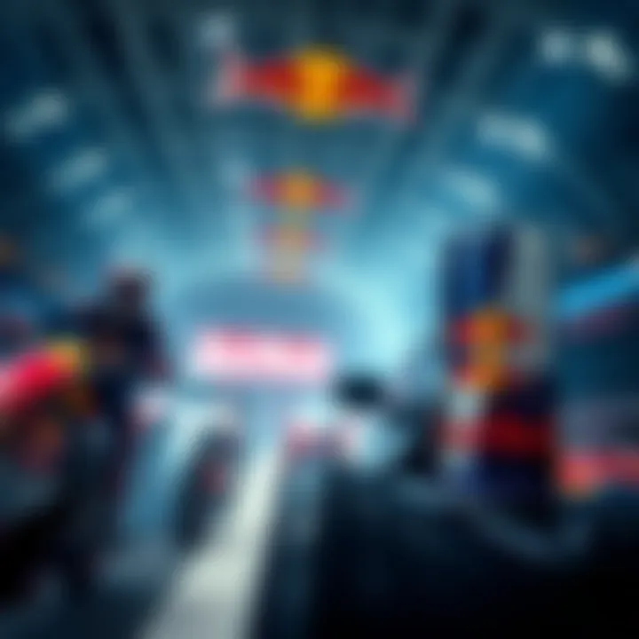 Red Bull's Impact on Sports and Energy Drink Industry Dynamic representation of Red Bull's global sports sponsorship and energy drink innovation