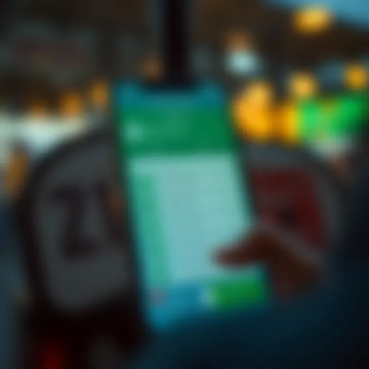 Secure mobile money transaction interface showing options for DERIV account funding