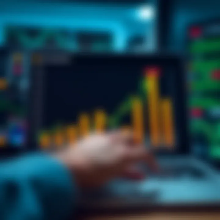 Graph illustrating risk management strategies and profit optimization in binary options trading