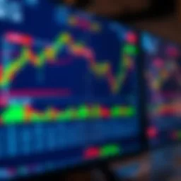 Overview of a Binary Options Trading Platform Interface Digital interface displaying binary options trading charts and market trends