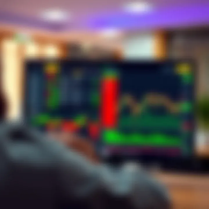 User interface of Smart Trader Deriv platform showing diverse financial instruments and trading charts