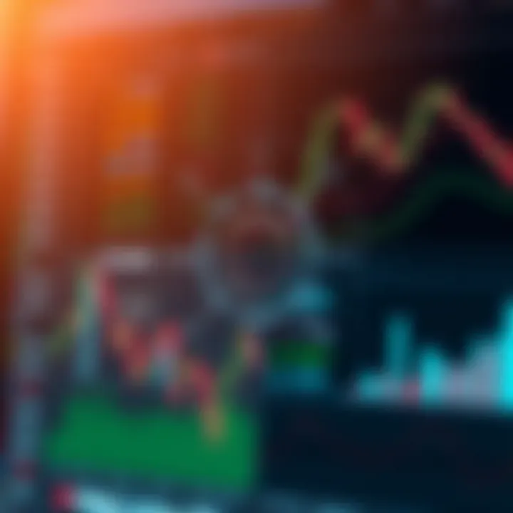 Diagram illustrating the mechanics of automated trading systems analyzing market data