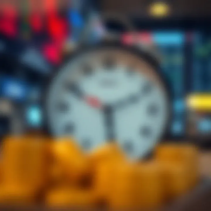 Clock displaying time corresponding to the Asian trading session adjusted to Kenyan timezone