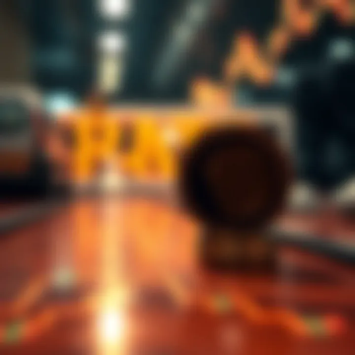 A conceptual graphic depicting risk management and strategic decision-making in binary options trading