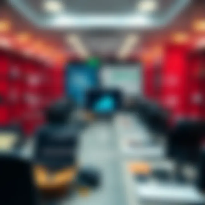 Diagram illustrating the mechanics and flow of automated binary trading bots in the financial market