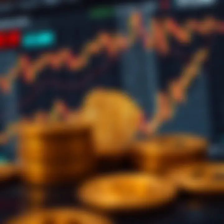 Graph depicting Bitcoin price fluctuations aligned with global market trends and regulatory announcements