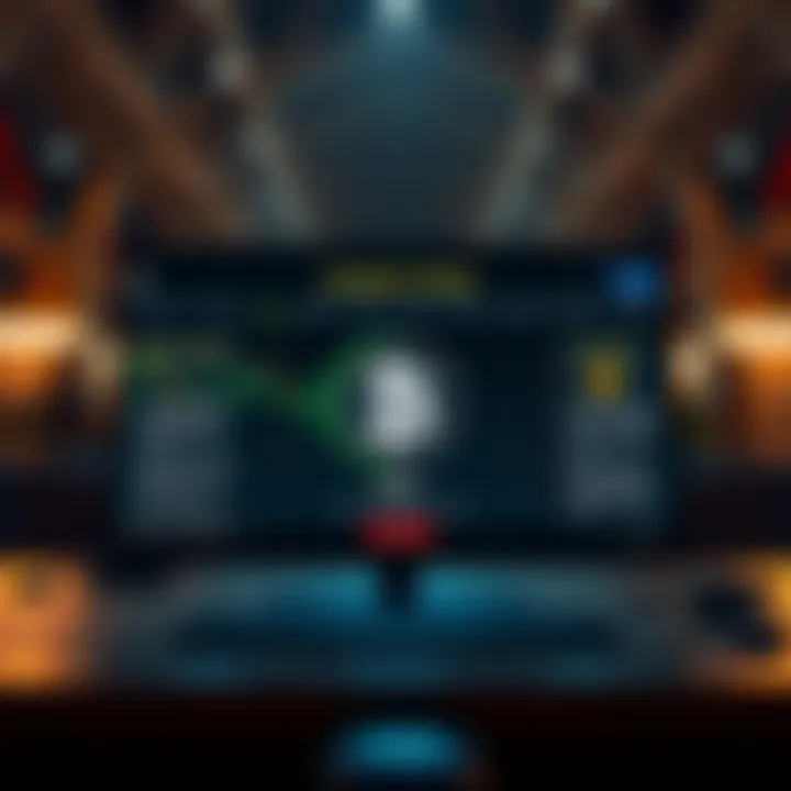 Visual representation of benefits and risks associated with BitOption AI cryptocurrency trading