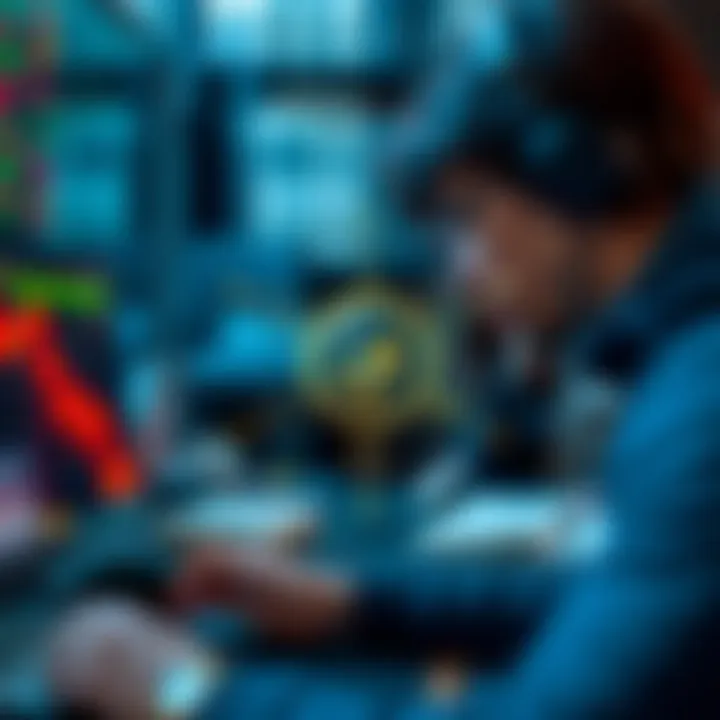 Diagram illustrating the mechanics of automated trading systems in financial markets