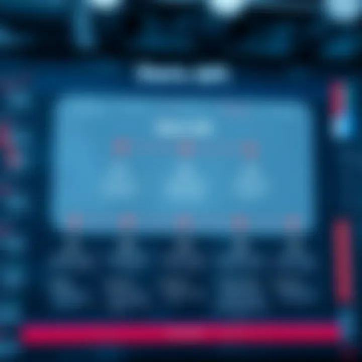 Diagram illustrating the main features and workflow of Deriv API for trading automation