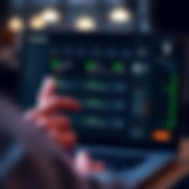 Interface of Deriv Bot APK showing automation settings and trading options on the Deriv platform