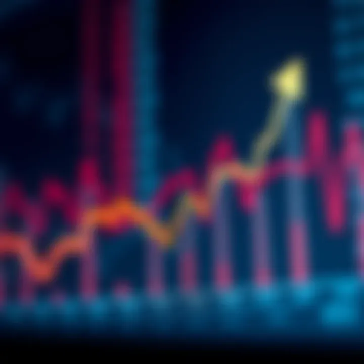 Graph showing an upward trend symbolizing steady forex trading profits