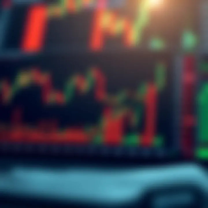 Illustration of financial charts and graphs representing market trends for Kenyan traders
