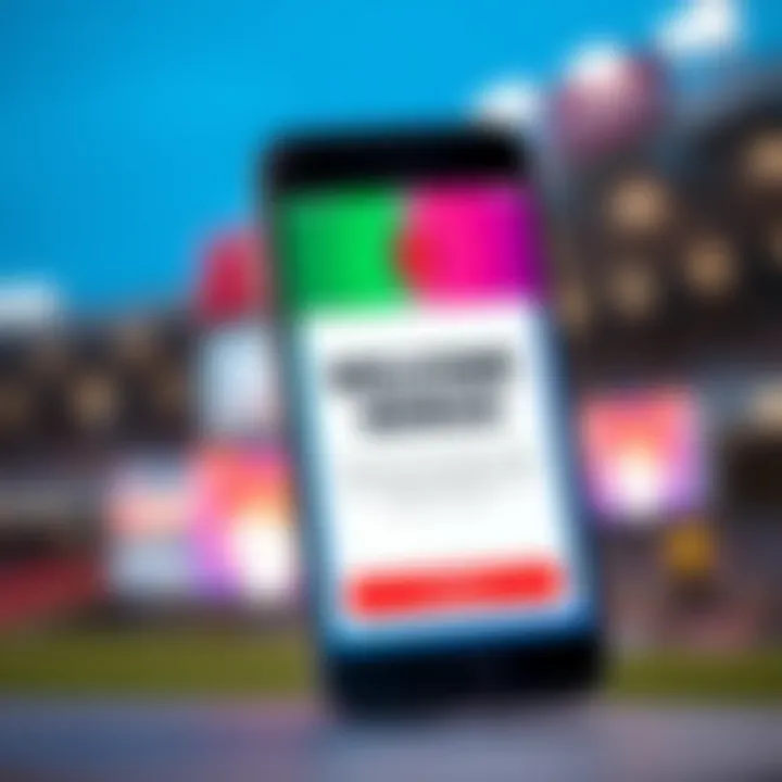 Illustration of a mobile phone showing a welcome bonus notification on a Kenyan betting app