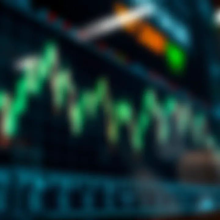 Graph showing synthetic indices fluctuating in a digital trading environment