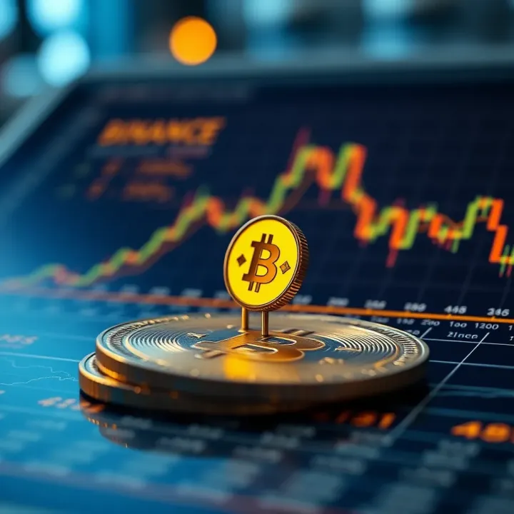 Graph highlighting technical and fundamental factors impacting Binance Coin valuation