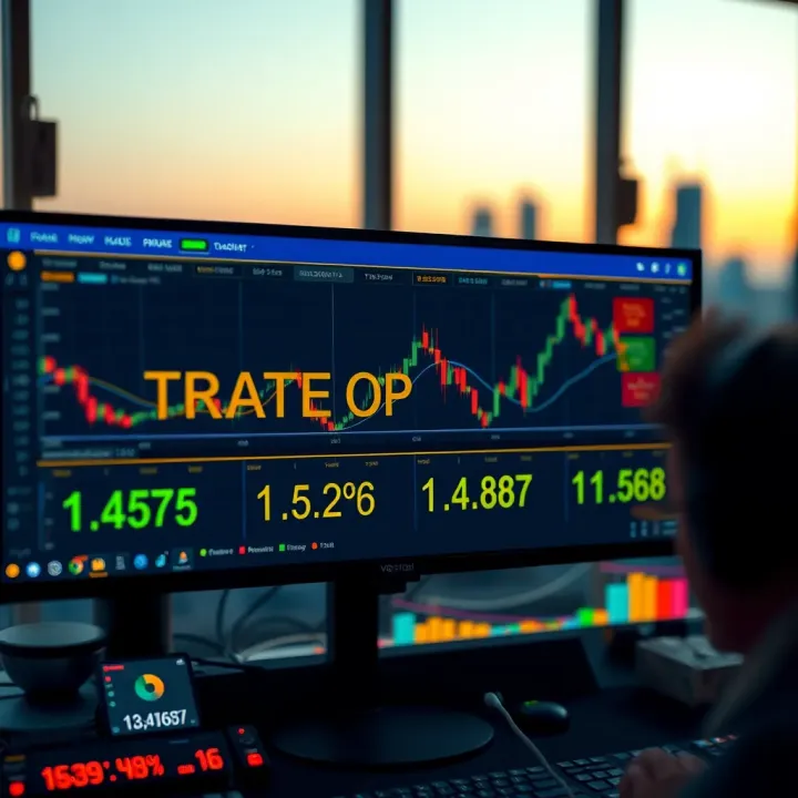 Illustration of trading strategy flow for binary options using automated bots