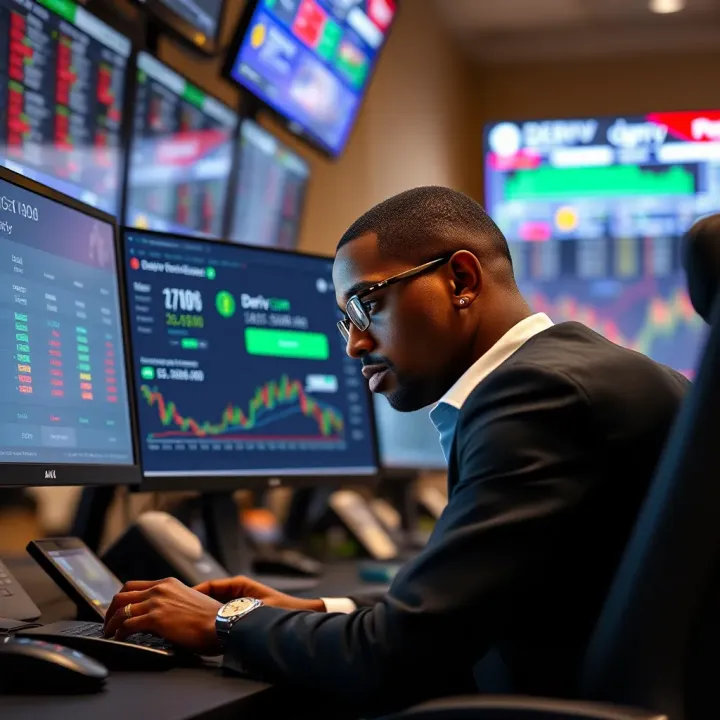Kenyan trader entering registration details on Deriv.com platform