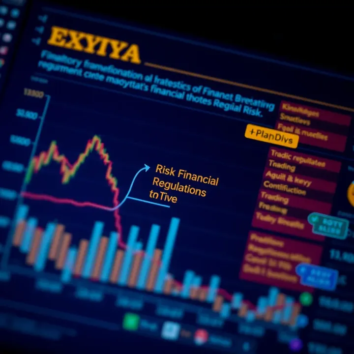 Graph illustrating the regulatory framework and risk management strategies within Kenya's financial markets