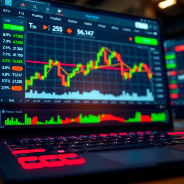 Popular Binary Trading Platform Interface in Kenya Screenshot of a binary trading platform interface popular among Kenyan traders