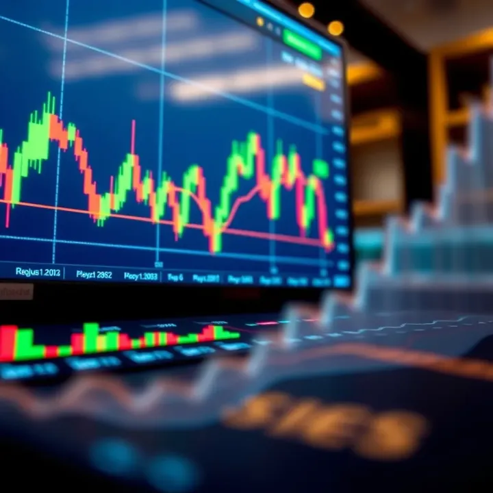 Cryptocurrency Trading Platforms Popular in Kenya Digital interface displaying cryptocurrency charts with Kenyan shilling symbols