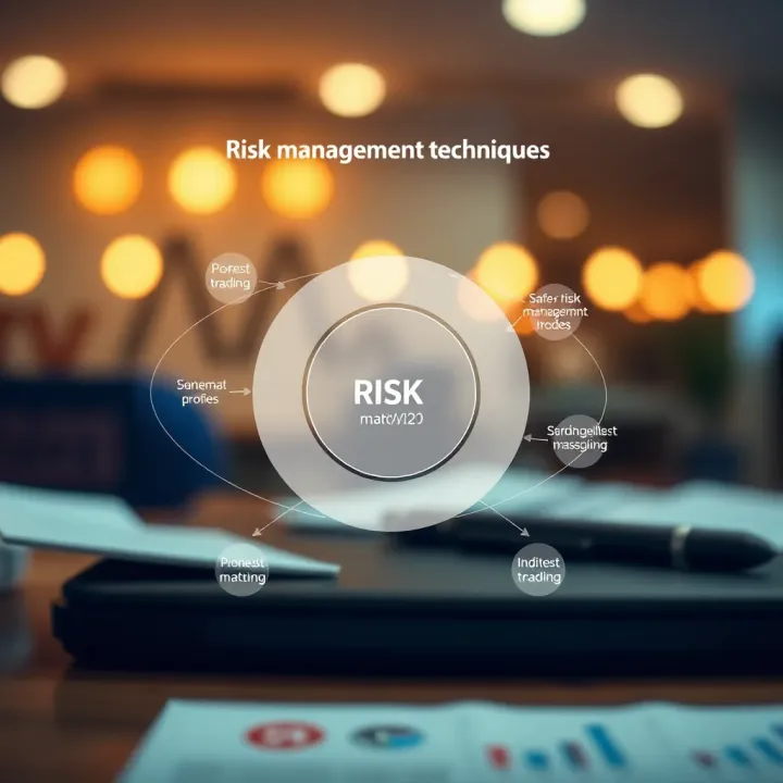 Diagram illustrating safe risk management strategies for forex trading