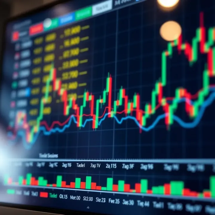 Market Volatility and Liquidity Across Trading Sessions Chart illustrating market volatility and liquidity during different trading sessions