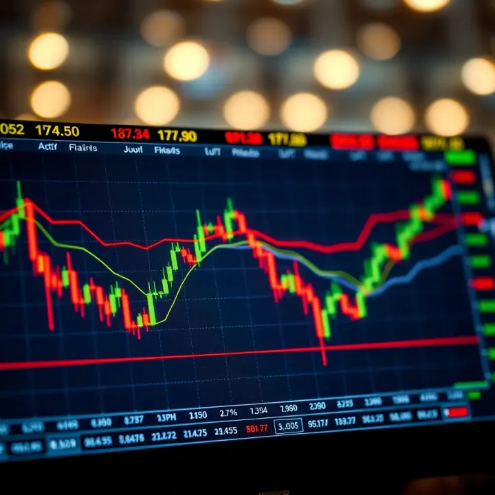 Financial chart showing currency pairs actively traded during the Asian trading hours
