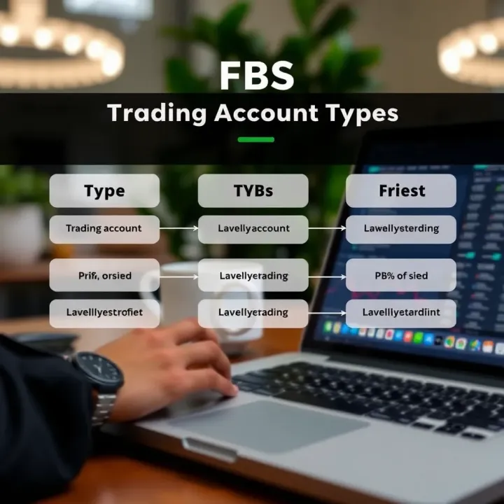 Different types of FBS trading accounts suitable for various investment levels