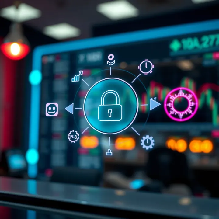 Illustration of regulatory compliance symbols representing secure trading environment in Kenya