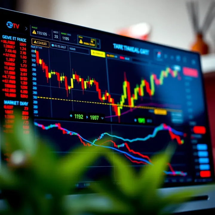 Screenshot of a trading platform interface popular in Kenya displaying signal indicators and market data